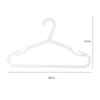 Space Saving Flat Plastic Clothes Hangers