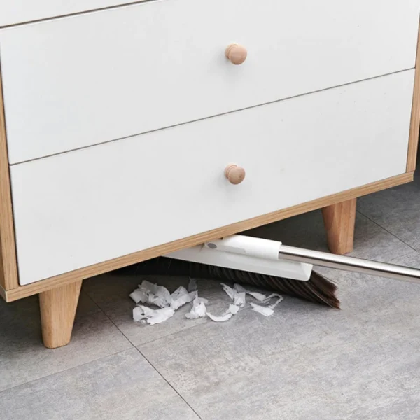 Broom & Dustpan Set with Comb Teeth