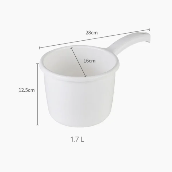 Plastic Water Scoop with Handle