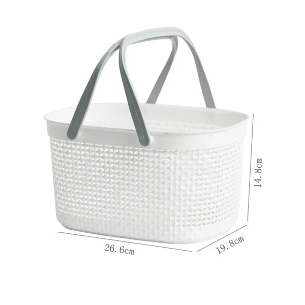 Multipurpose Square Storage Basket with Handle