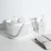 Multipurpose Square Storage Basket with Handle