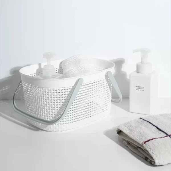 Multipurpose Square Storage Basket with Handle