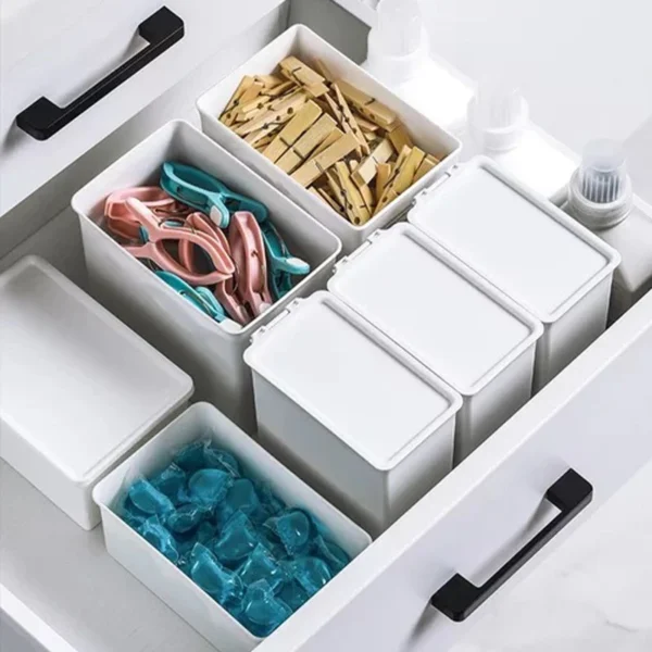 Multipurpose Plastic Storage Organizer Box