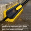Double Sided Triangle Floor Scrub Brush