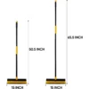 Double Sided Triangle Floor Scrub Brush