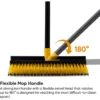Double Sided Triangle Floor Scrub Brush