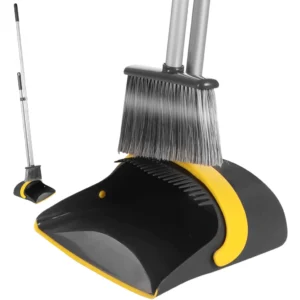 Long Handle Broom & Dustpan Set