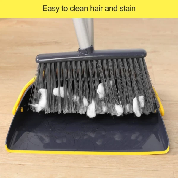 Long Handle Broom & Dustpan Set