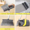 Long Handle Broom & Dustpan Set