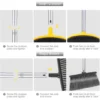 Long Handle Broom & Dustpan Set