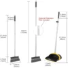 Long Handle Broom & Dustpan Set