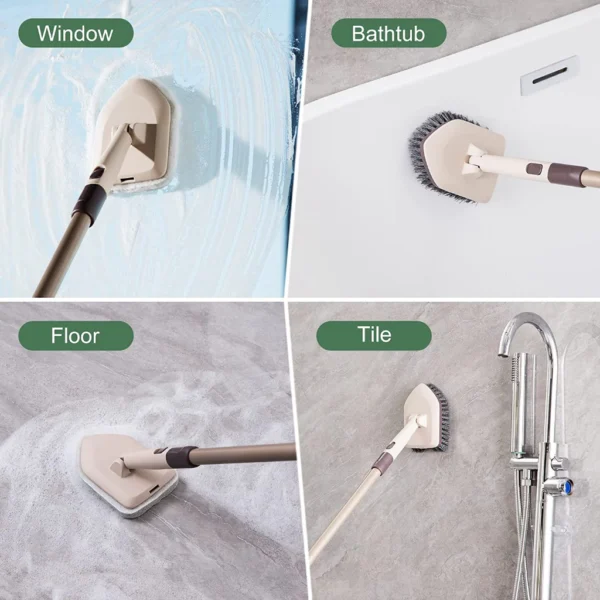 Long Handle Tub & Tile Scrubber Brush