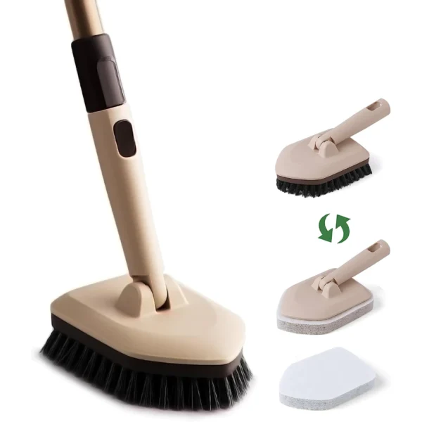 Long Handle Tub & Tile Scrubber Brush