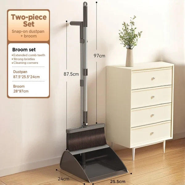 Rotating Broom & Dustpan Set