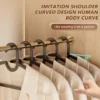 Non Slip Plastic Clothes Hangers 100PCS