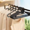 Non Slip Plastic Clothes Hangers 100PCS