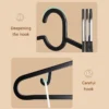Non Slip Plastic Clothes Hangers 100PCS