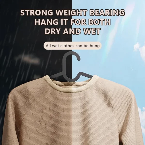 Non Slip Plastic Clothes Hangers 100PCS