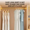Premium Non-Slip Plastic Clothes Hangers 50PCS