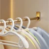 Premium Non-Slip Plastic Clothes Hangers 50PCS