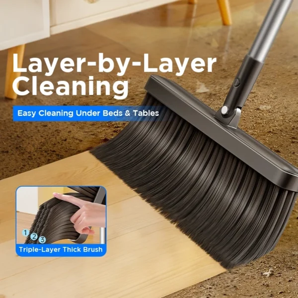 Rotating Broom & Dustpan Set