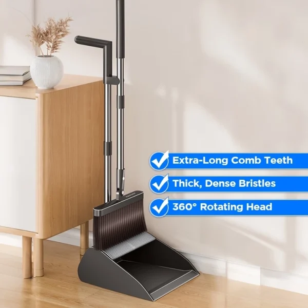 Rotating Broom & Dustpan Set