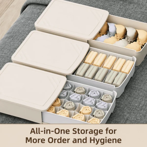 Stackable Drawer Organizer with Dividers