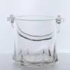 Crystal Transparent Plastic Ice Bucket
