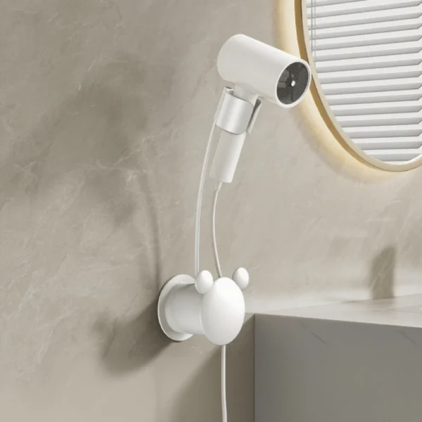 Wall Mounted Hair Dryer Holder
