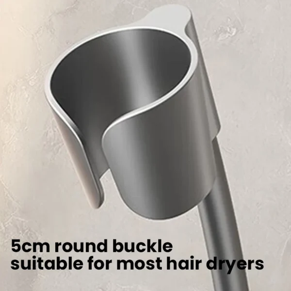 Wall Mounted Hair Dryer Holder