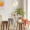 Nordic Stackable Square Dining Chair