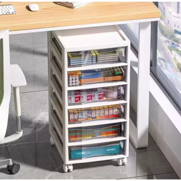 Mobile File Cabinet with Wheels