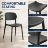 Heavy Duty Breathable Plastic Dining Chair