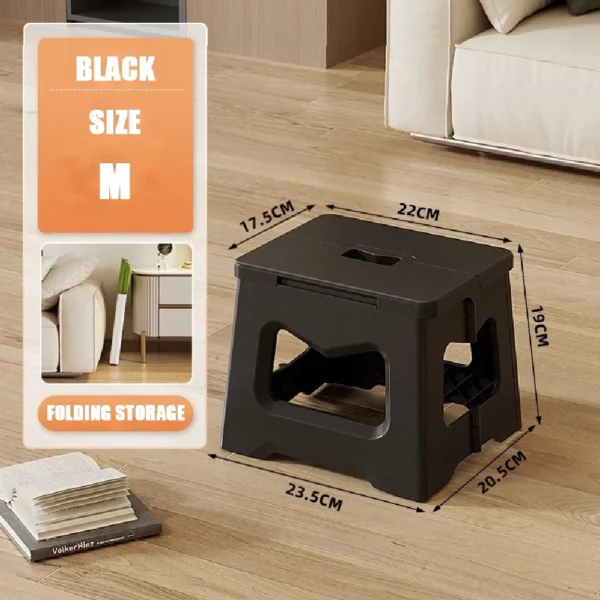 Foldable Plastic Stool Chair