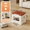 Foldable Plastic Stool Chair