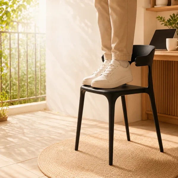 Stackable Modern Antler PP Dining Chair