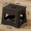 Foldable Plastic Stool Chair