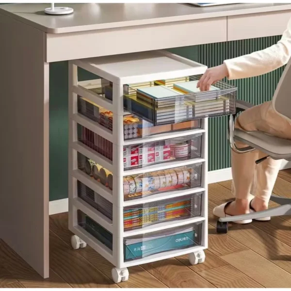 Mobile File Cabinet with Wheels