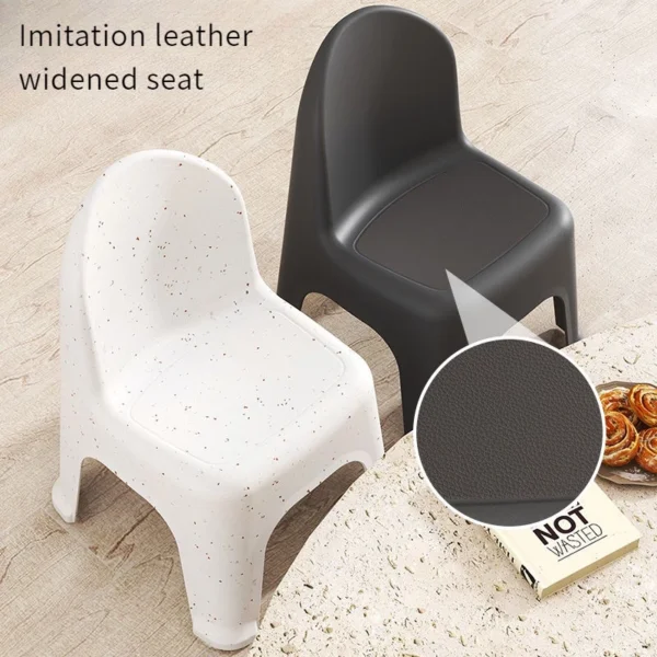 Heavy Duty Plastic Chair with Backrest