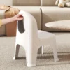 Heavy Duty Plastic Chair with Backrest