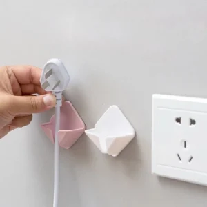 Self Adhesive Power Plug Holder Hook
