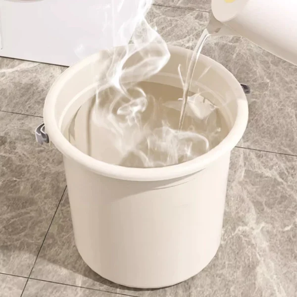 Multipurpose Plastic Bucket & Basin Set with Lid