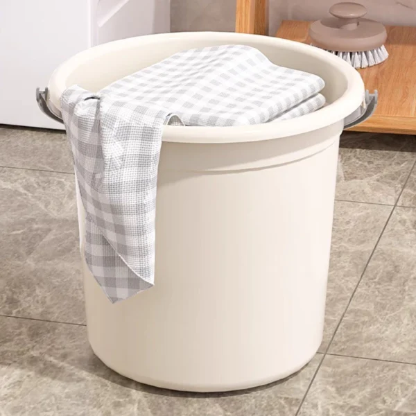 Multipurpose Plastic Bucket & Basin Set with Lid