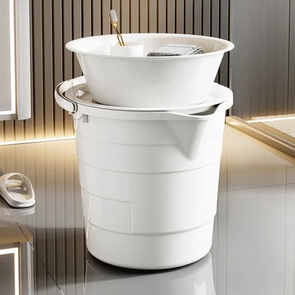 Heavy Duty Household Bucket & Basin Set