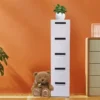 Vertical Plastic Drawer Storage Cabinet