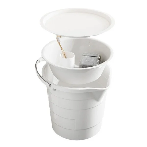 Heavy Duty Household Bucket & Basin Set