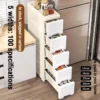 Slim Rolling Plastic Drawer Organizer