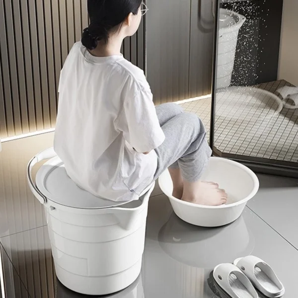 Heavy Duty Household Bucket & Basin Set