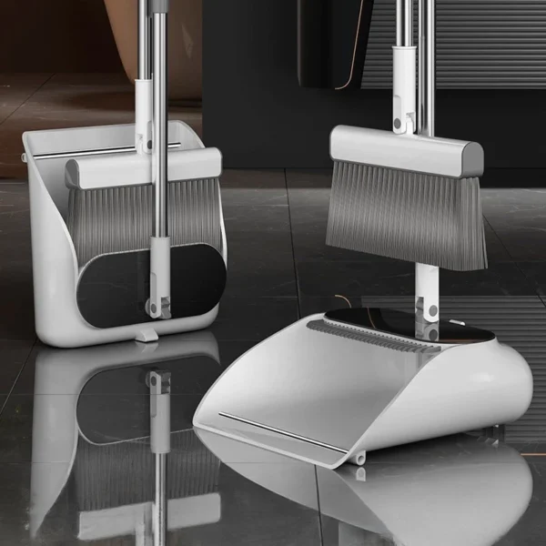 Foldable Broom & Dustpan Cleaning Set