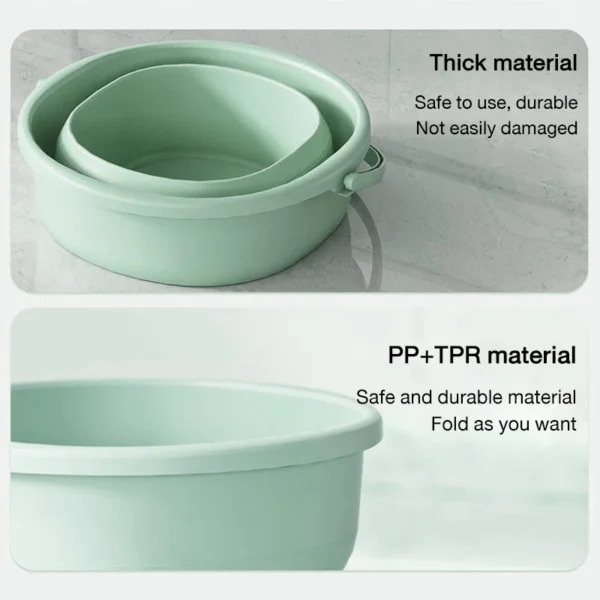 Portable Foldable Collapsible Bucket